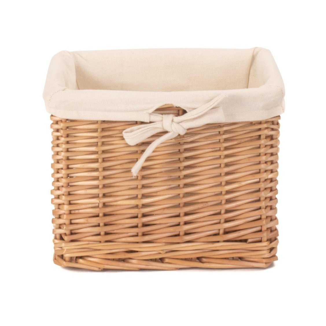 Small Deep Storage Basket With Lining