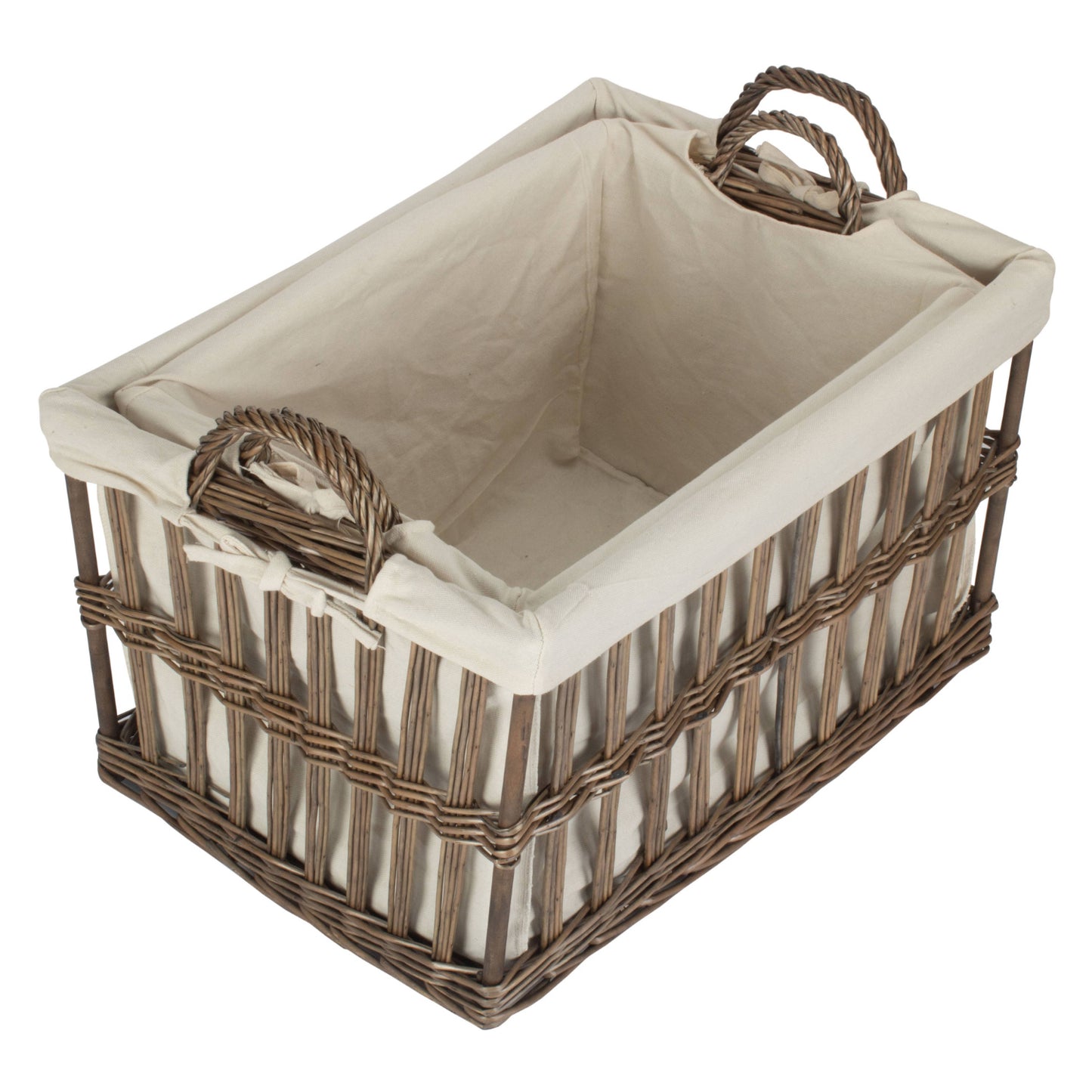 Malmö Openwork Laundry Storage Basket Set 2