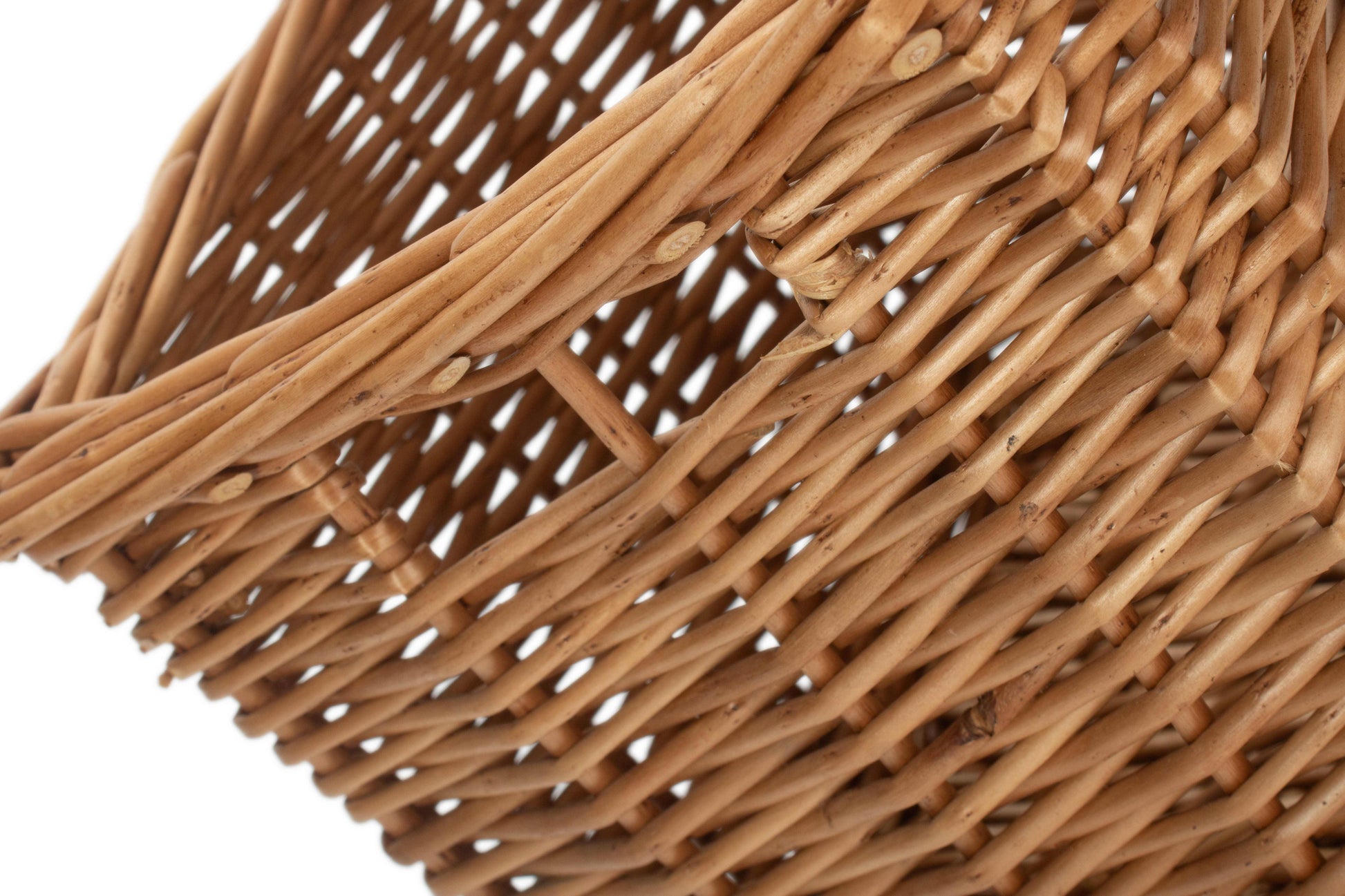 Double Steamed Willow Small Deep Storage Basket