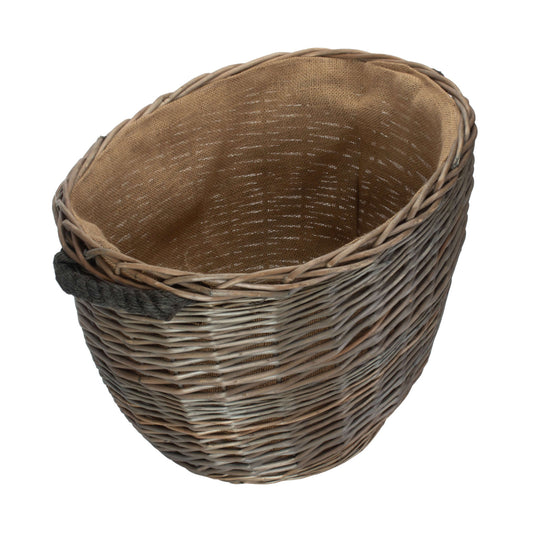 Medium Oval Log Basket