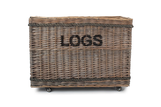 Jumbo LOGS Basket With Wheels