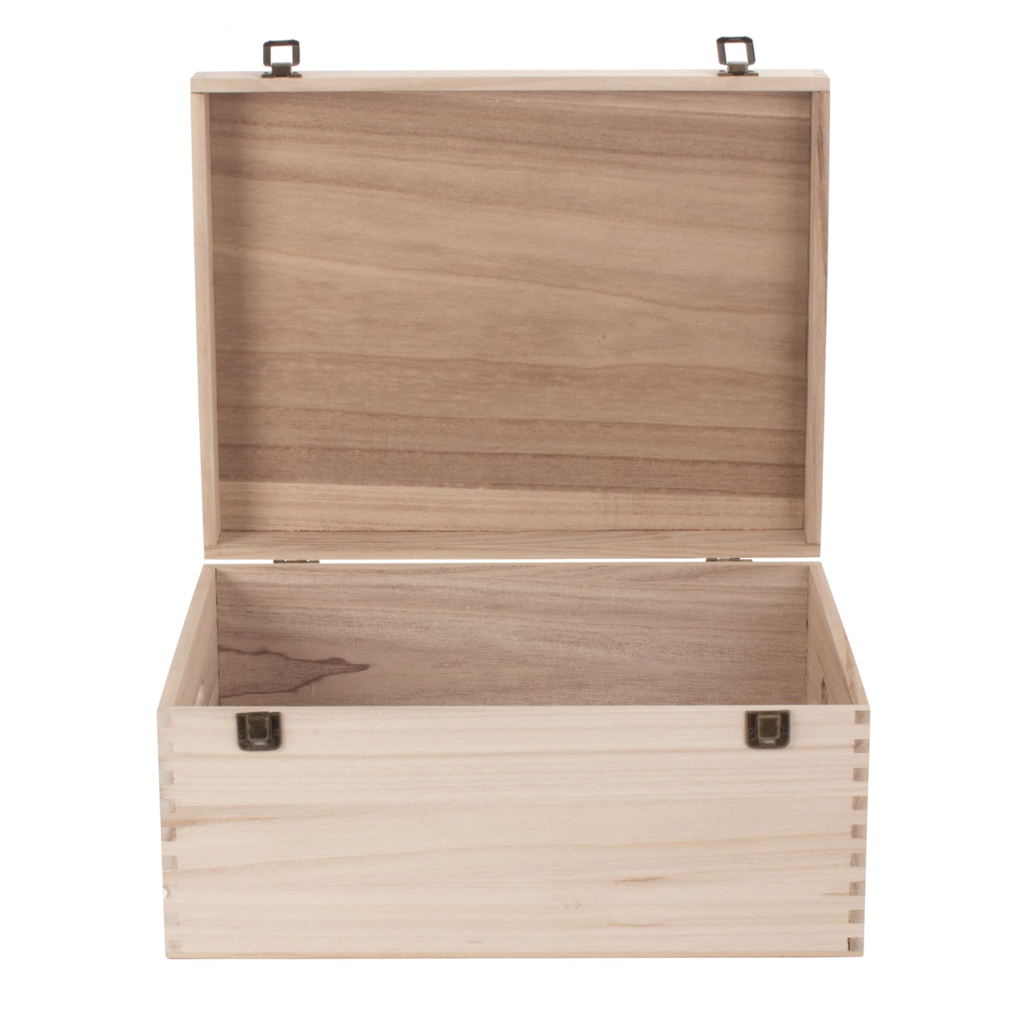 16 Inch Unvarnished Wooden keepsake Box