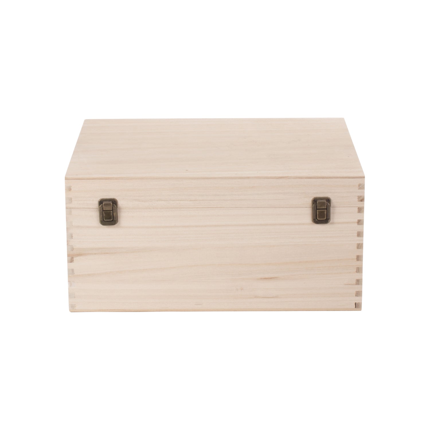 16 Inch Unvarnished Wooden keepsake Box