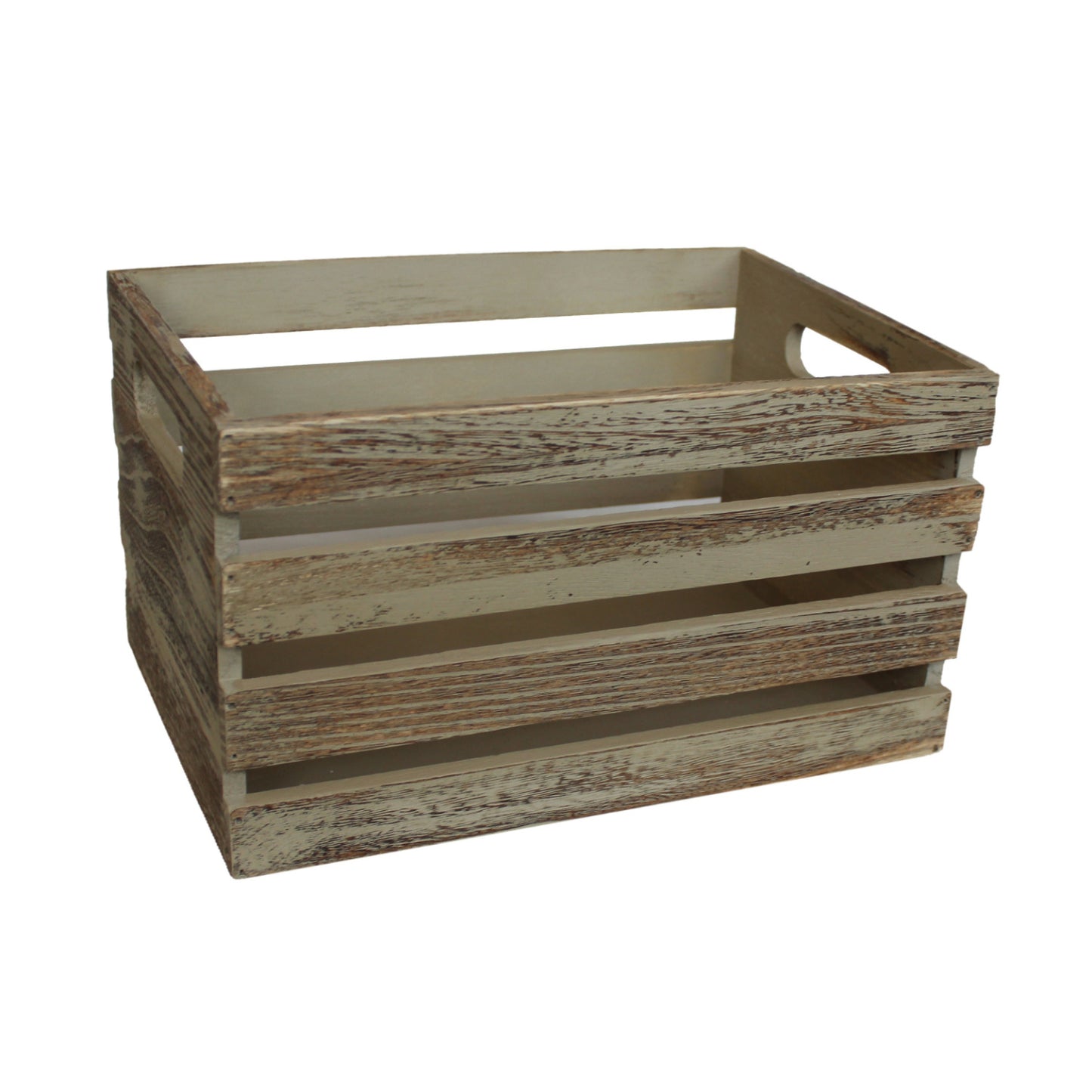 Small Oak Effect Crate