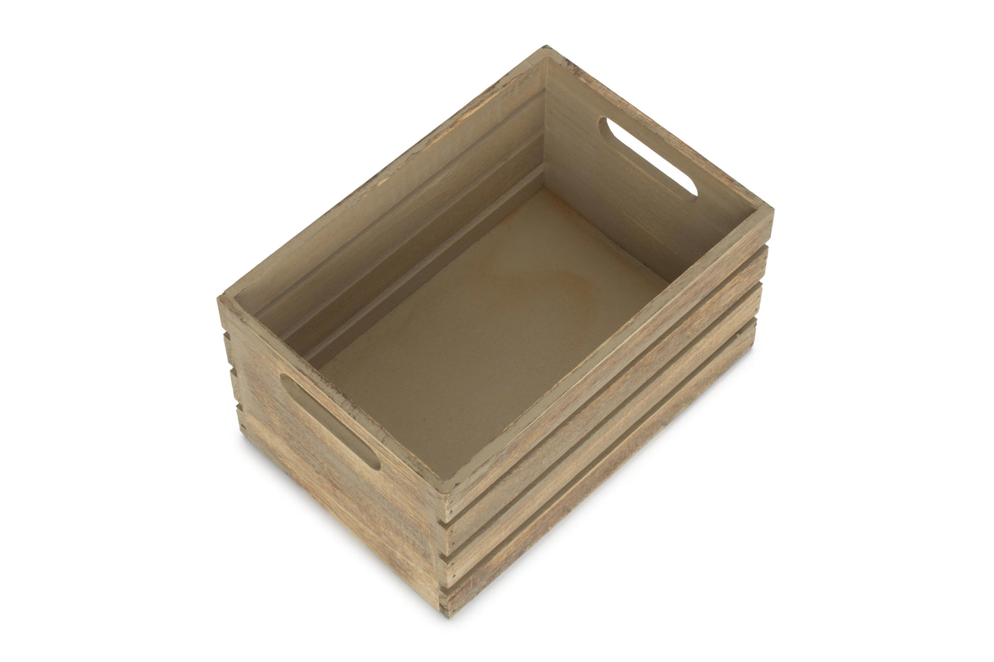 Small Oak Effect Crate