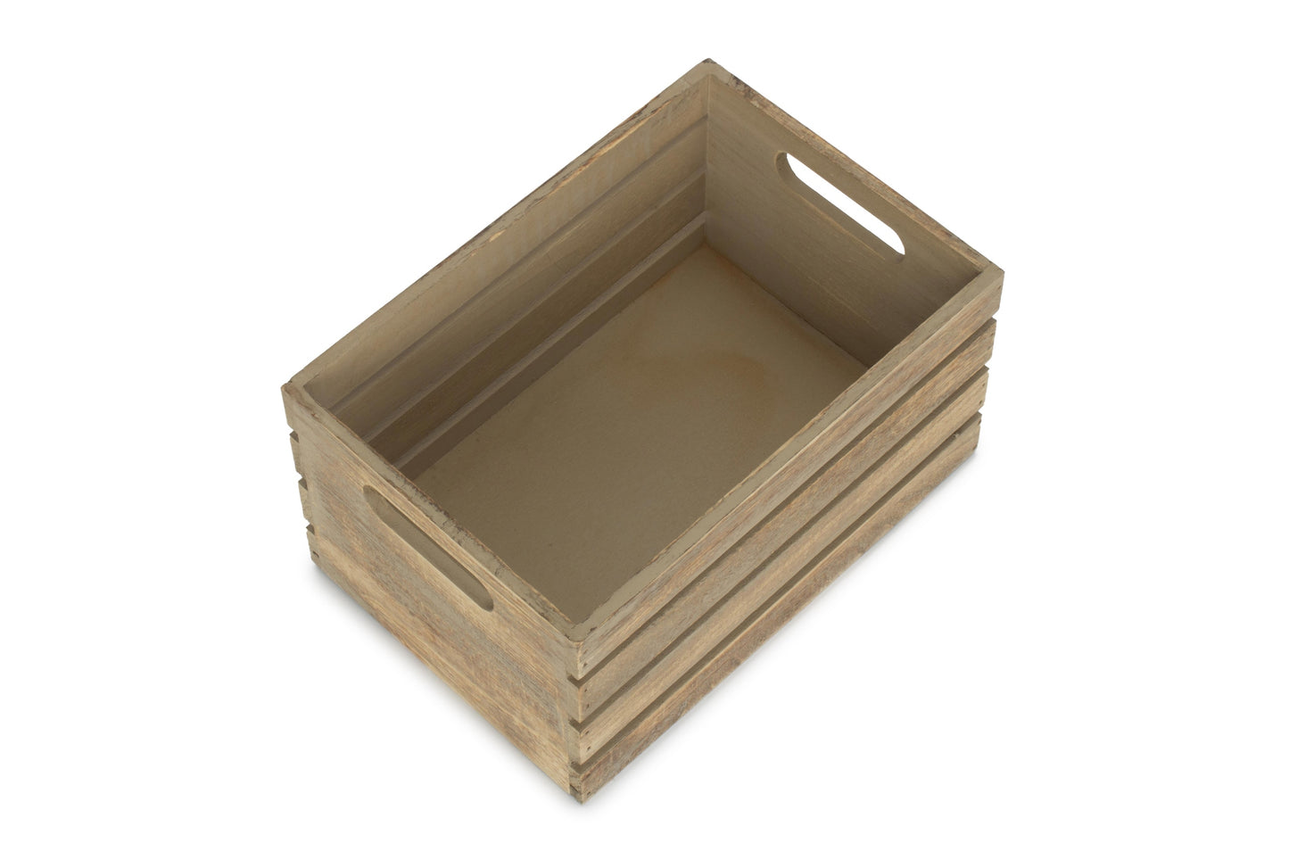 Small Oak Effect Crate