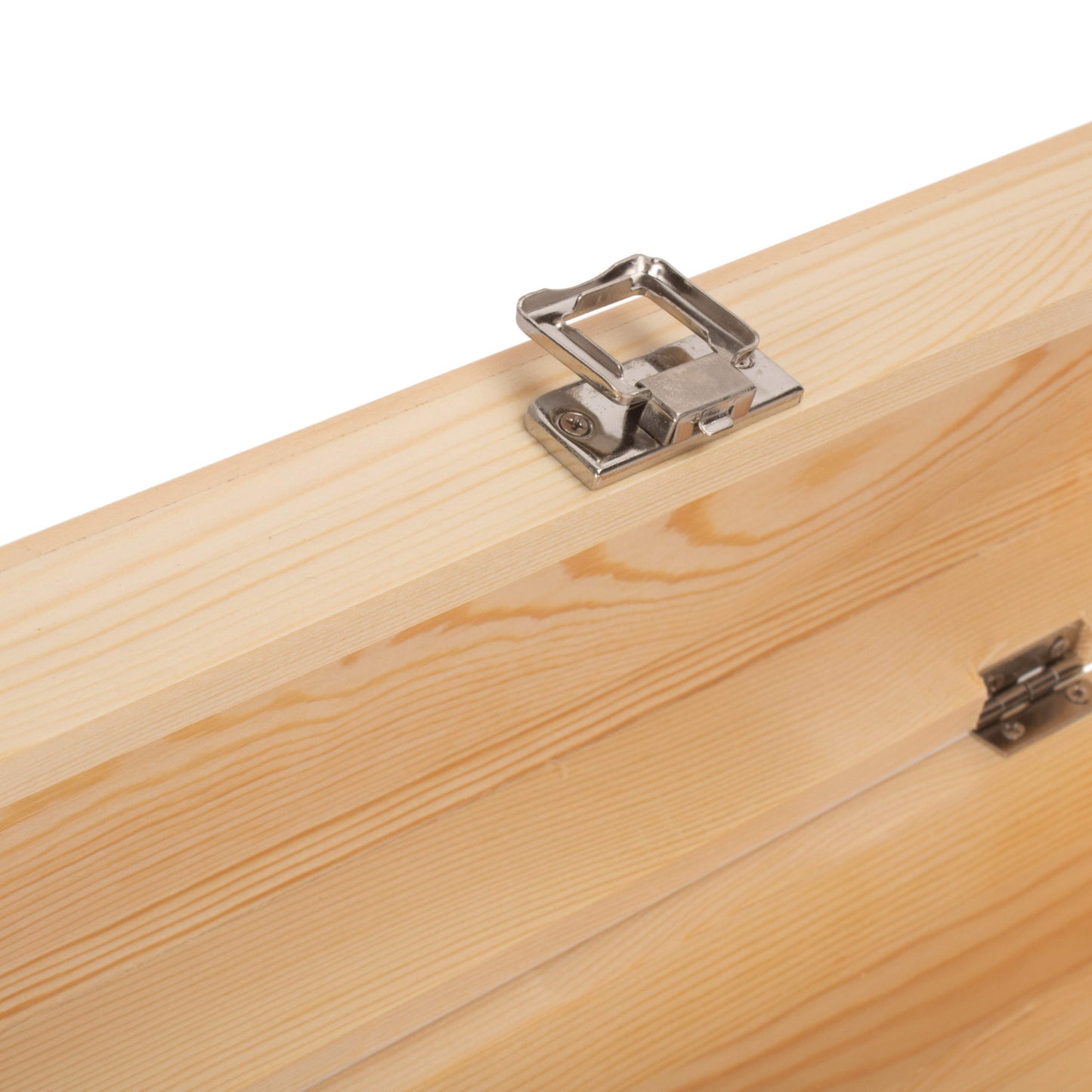 Single Bottle Clear Varnish Wooden Box