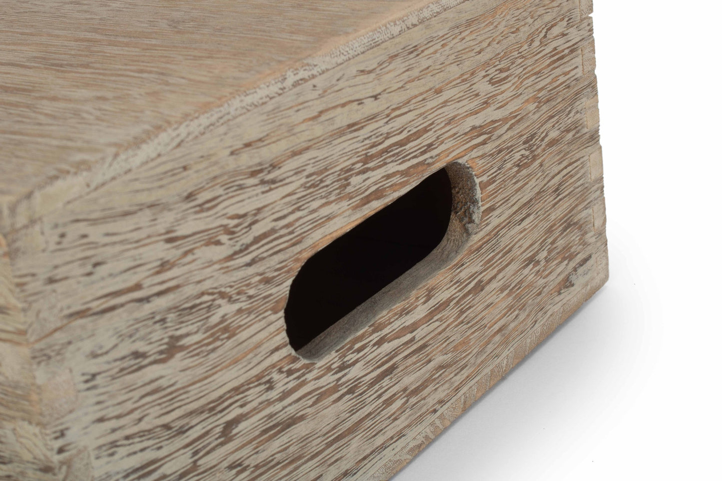 12 Inch Oak Effect Wooden Keepsake Box