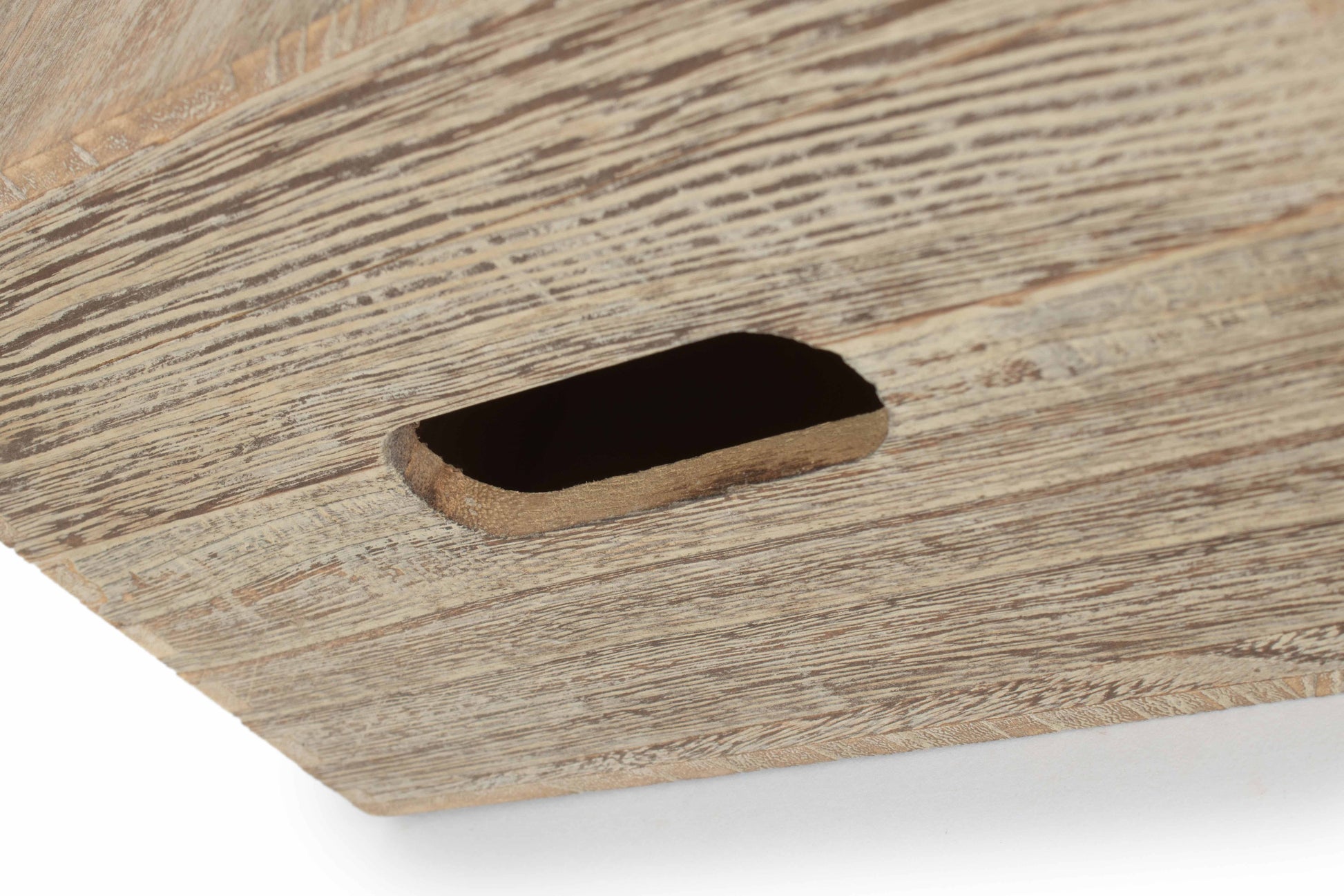 14 Inch Oak Effect Wooden Keepsake Box