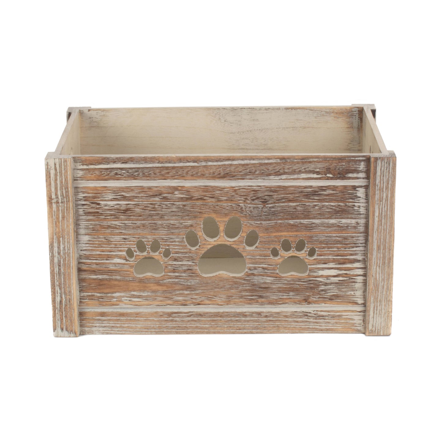 Paw Print Cut Out Toy Storage Box