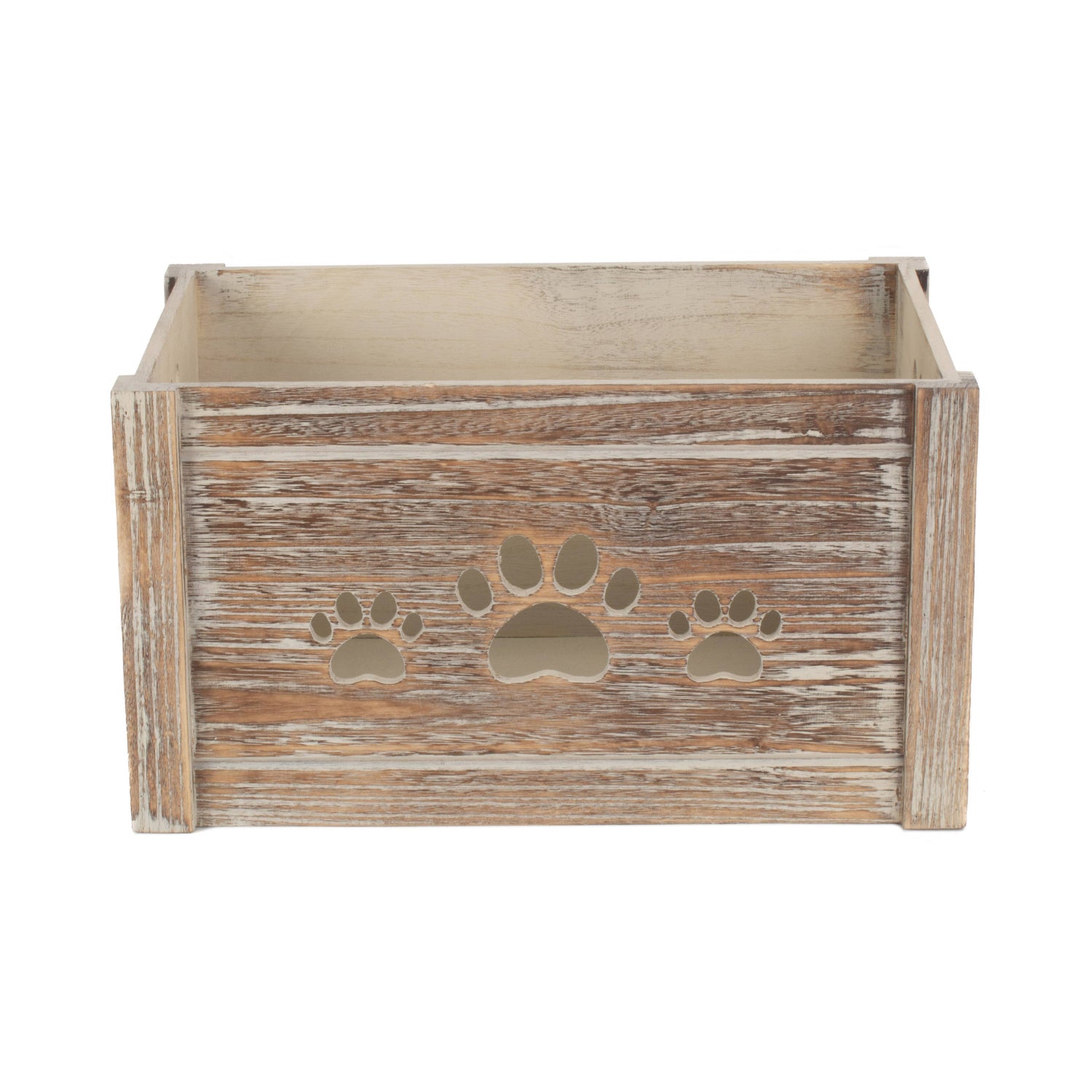 Paw Print Cut Out Toy Storage Box