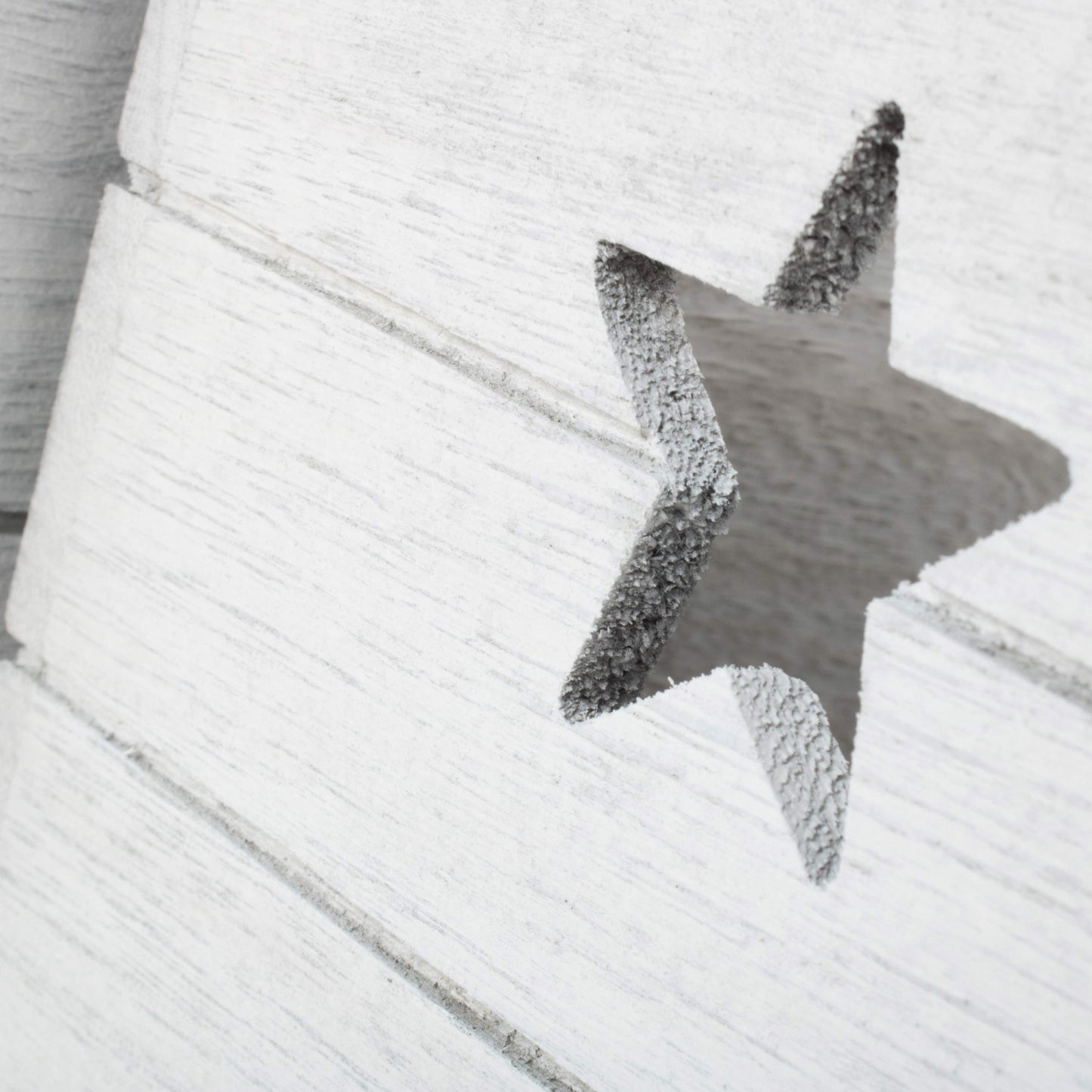 Vintage Star Cut Out Box with Lid Set 2