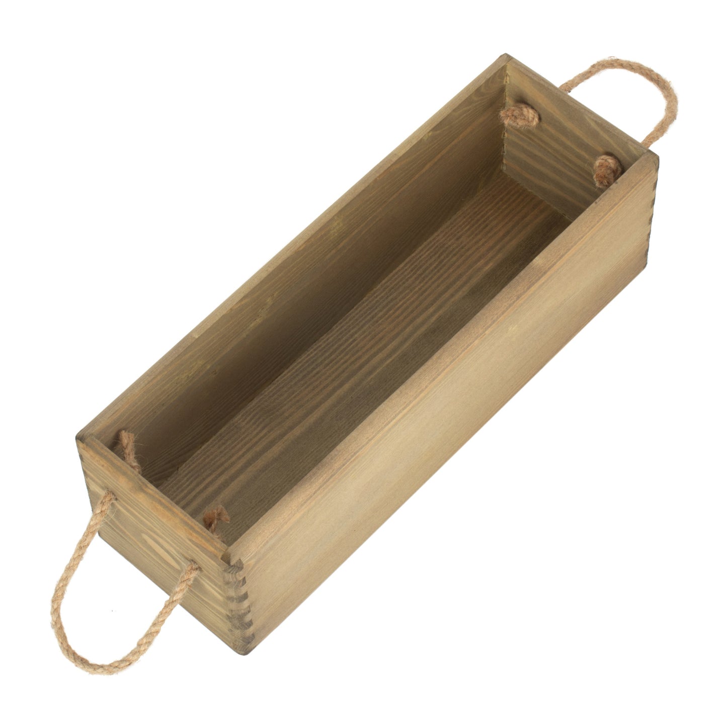 Vintage Fired Wood Champagne & Wine Box