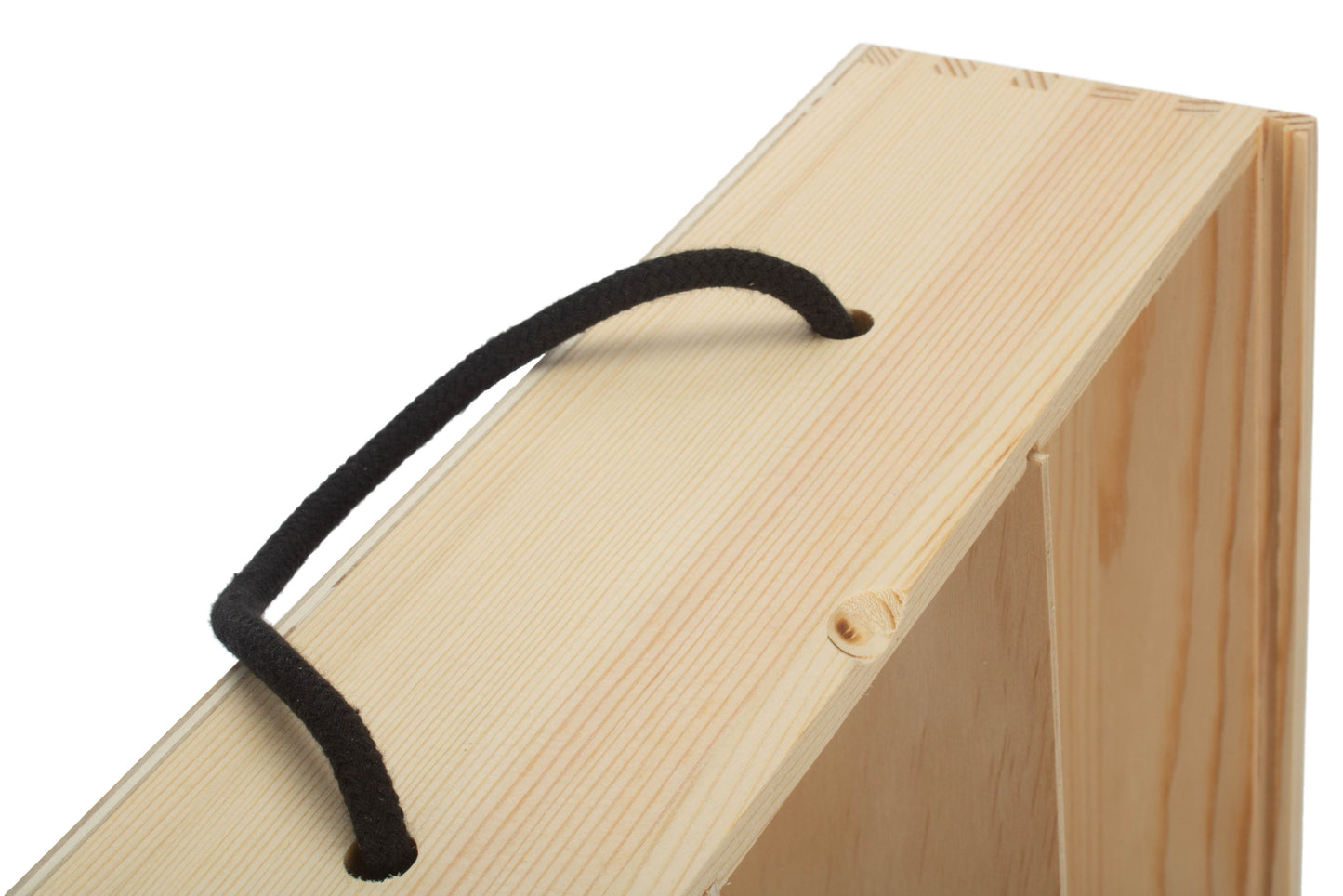 3 Bottle Box with Sliding Acrylic Lid