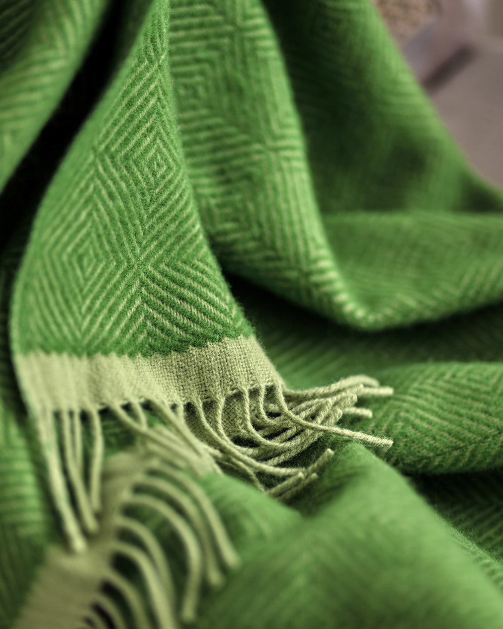 Wildweave Blanket: Fennel & Catkin