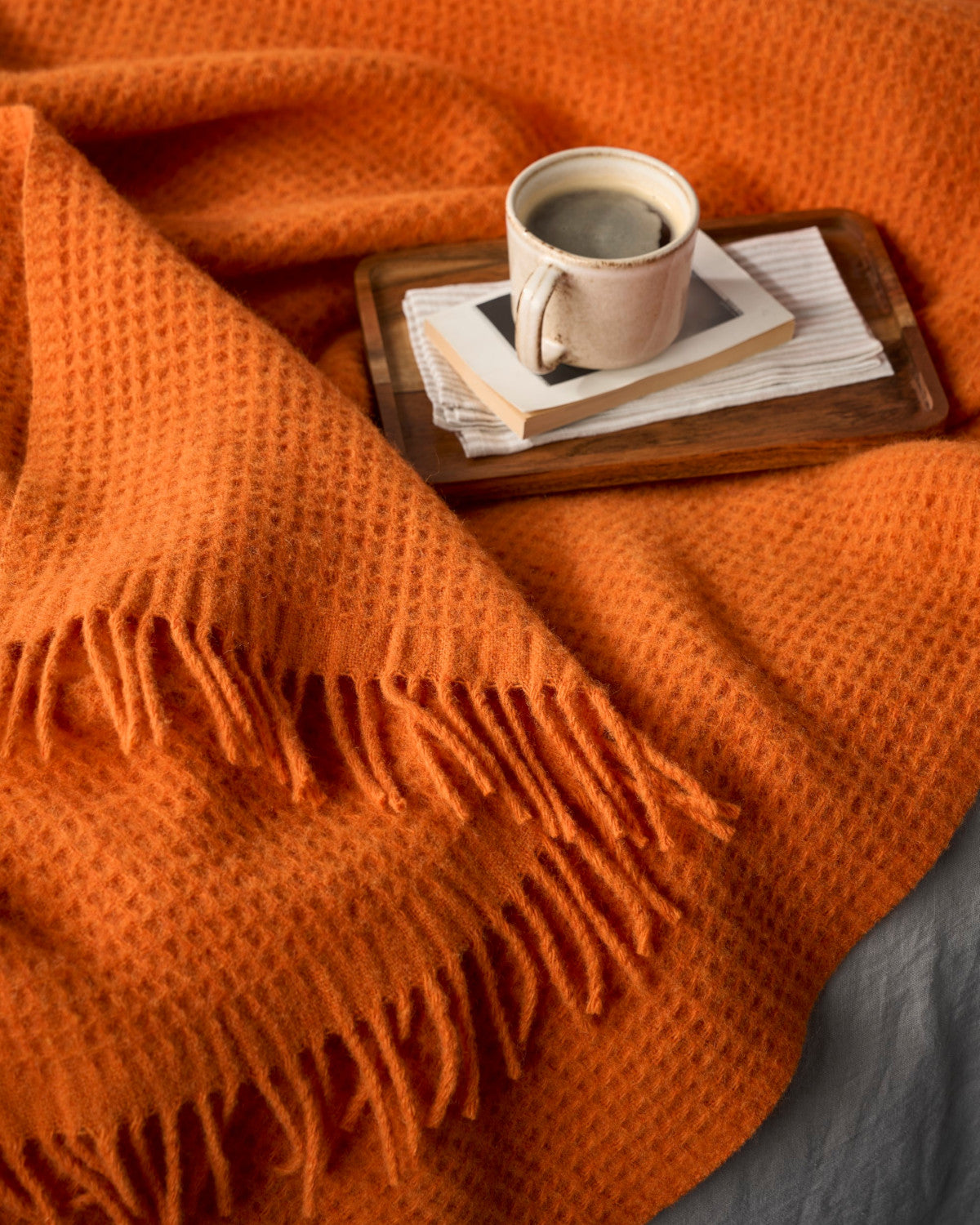 Totterdown Waffle Blanket: Beacon