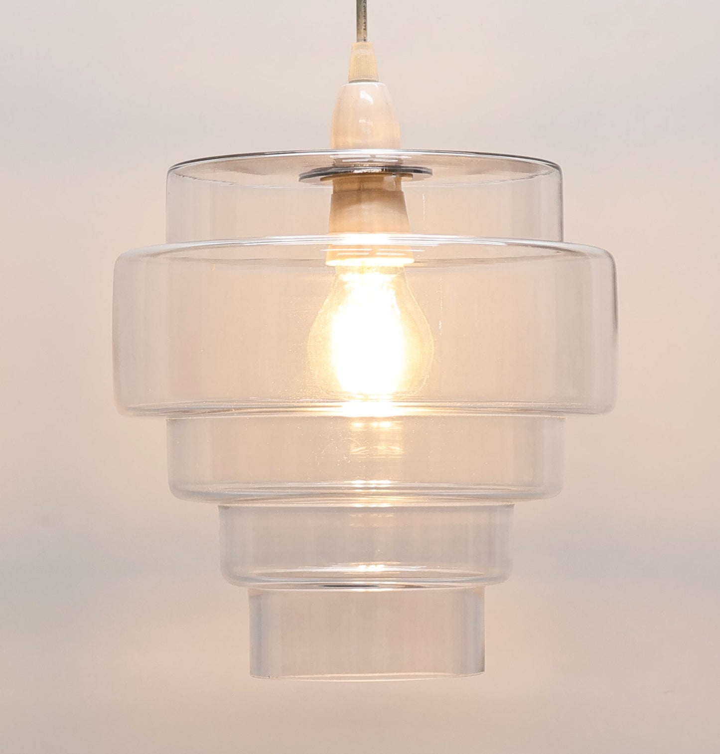 Mira Clear Glass Easy-Fit Pendant
