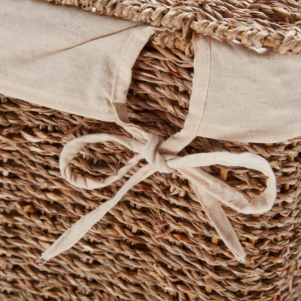 Wovenhill Seagrass Rattan Laundry Basket