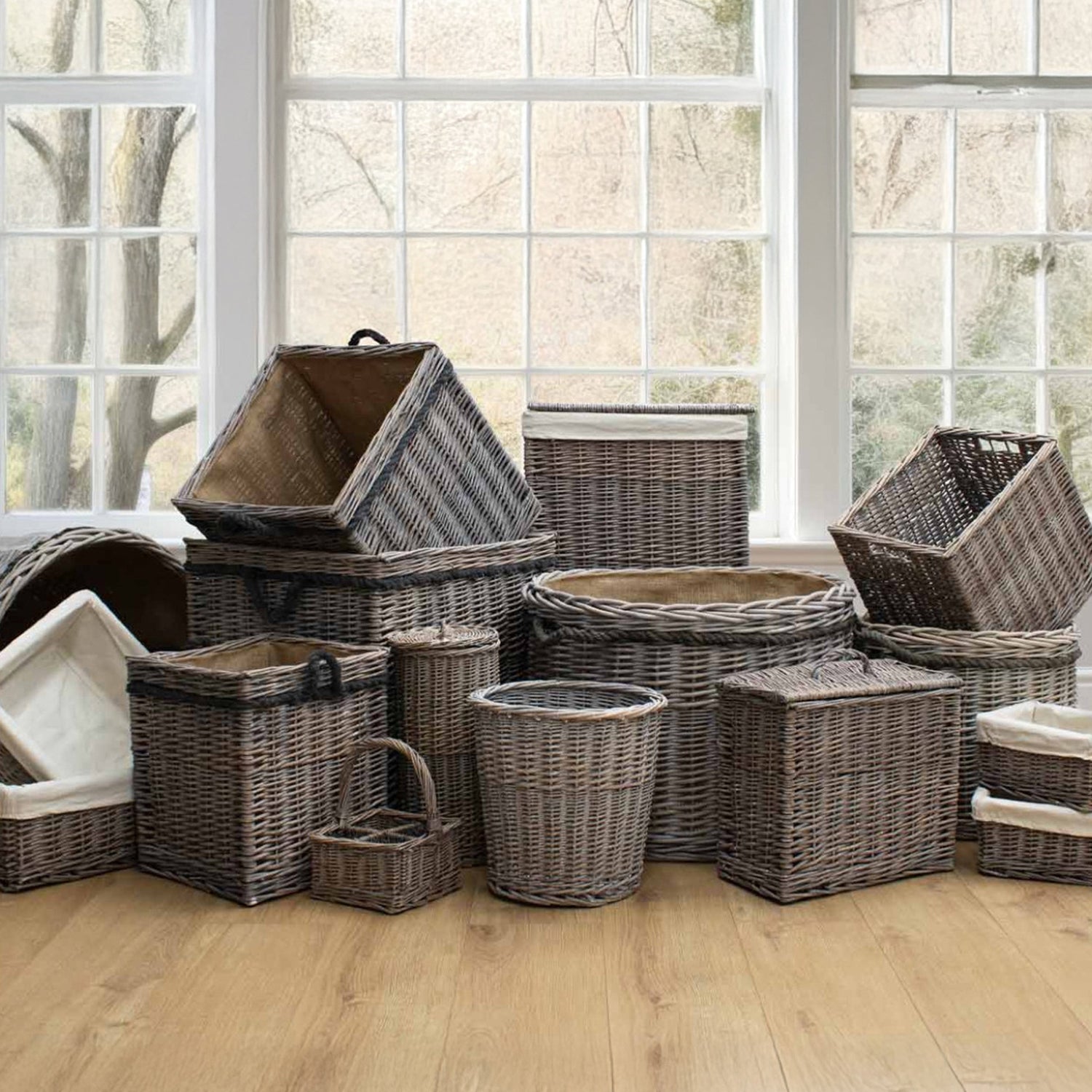 Grey Wash Wicker