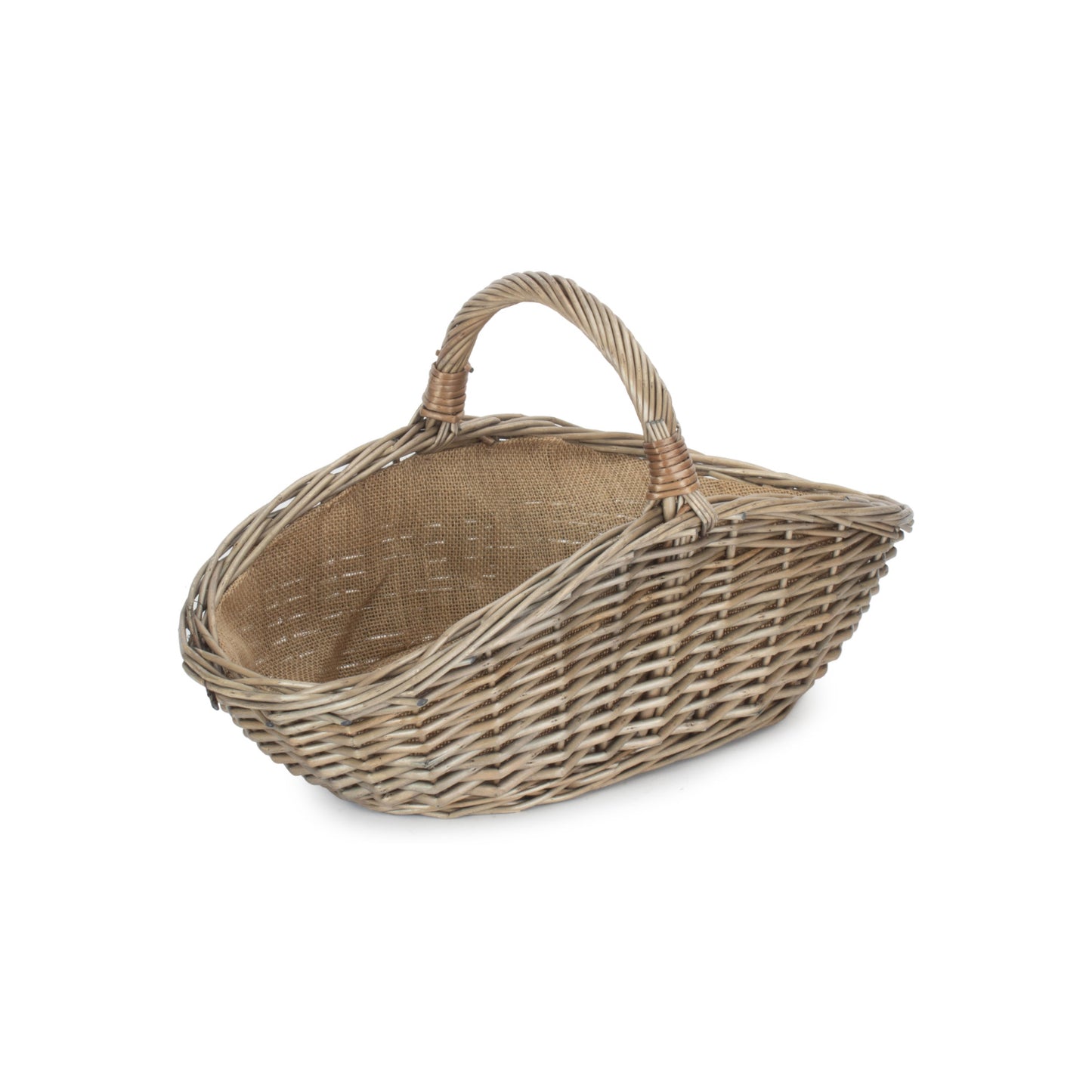 Small Antique Wash Harvesting Basket