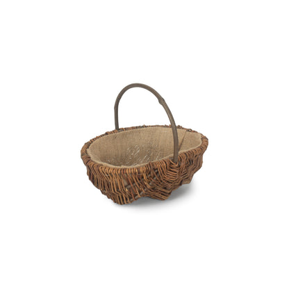 Small Oval Unpeeled Willow Garden Trug