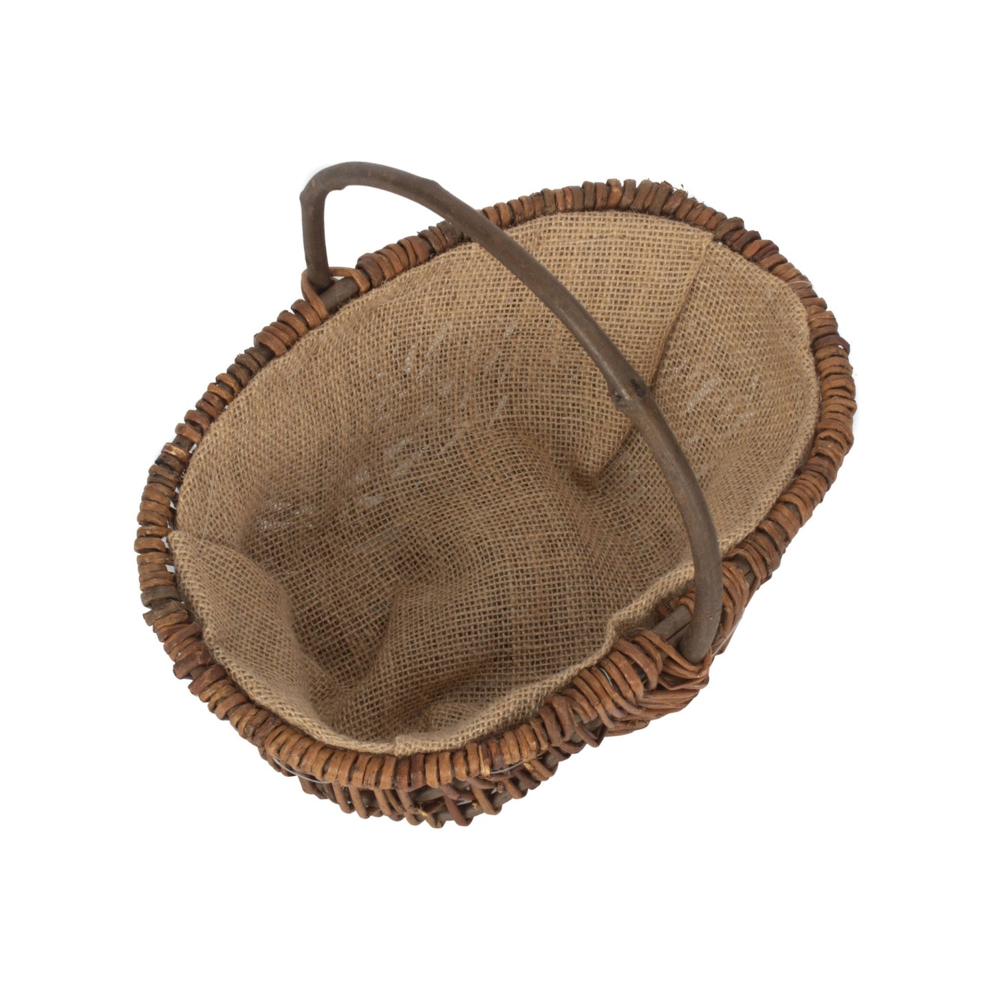 Small Oval Unpeeled Willow Garden Trug