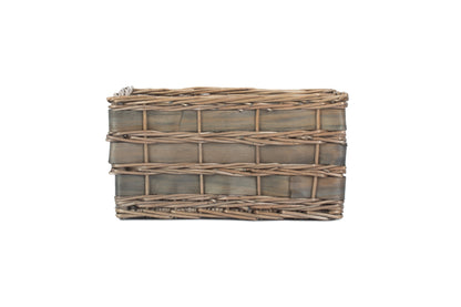 Small Grey Scandi Storage Basket