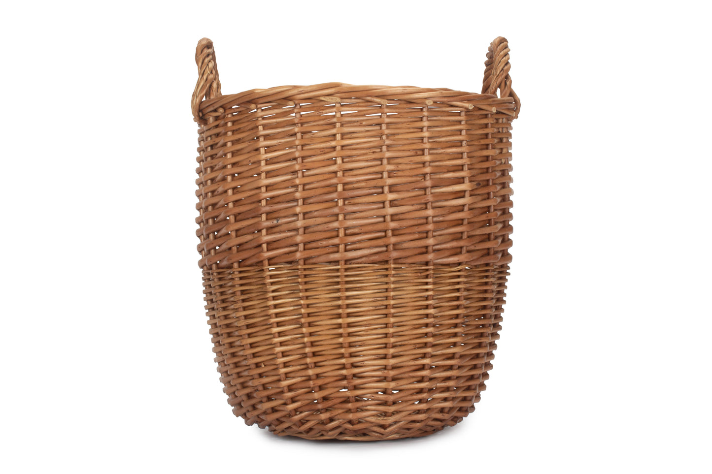 Light Steamed Willow Linen Bin - Small