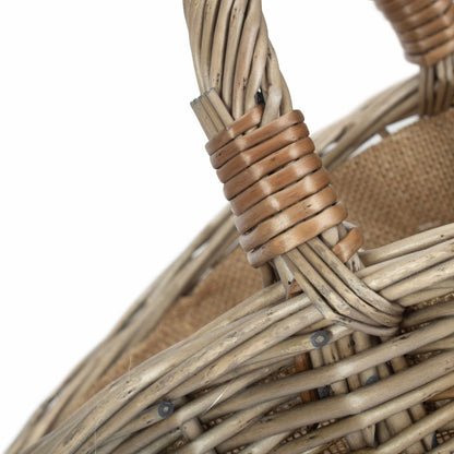 Small Antique Wash Harvesting Basket
