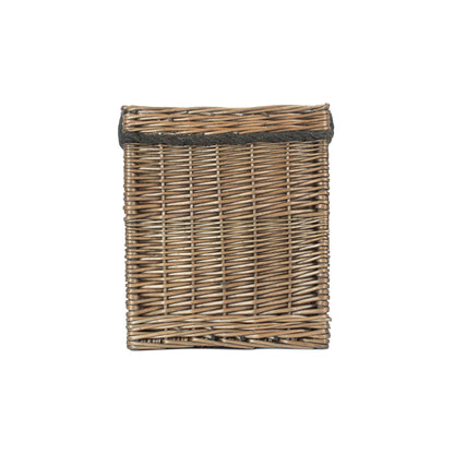 Antique Wash Willow Square Storage Basket Size 1 - Small