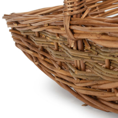 Small Unpeeled Willow Garden Trug