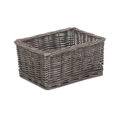 Small Antique Wash Willow Tray Basket