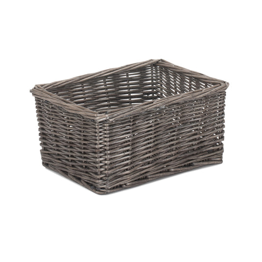 Small Antique Wash Willow Tray Basket