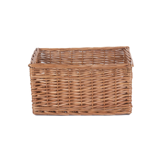 Medium Double Steamed Willow Storage Basket