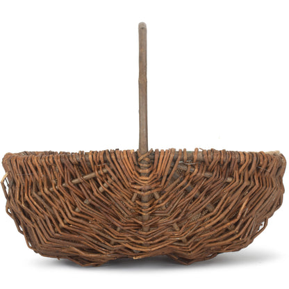 Medium Oval Unpeeled Willow Garden Trug