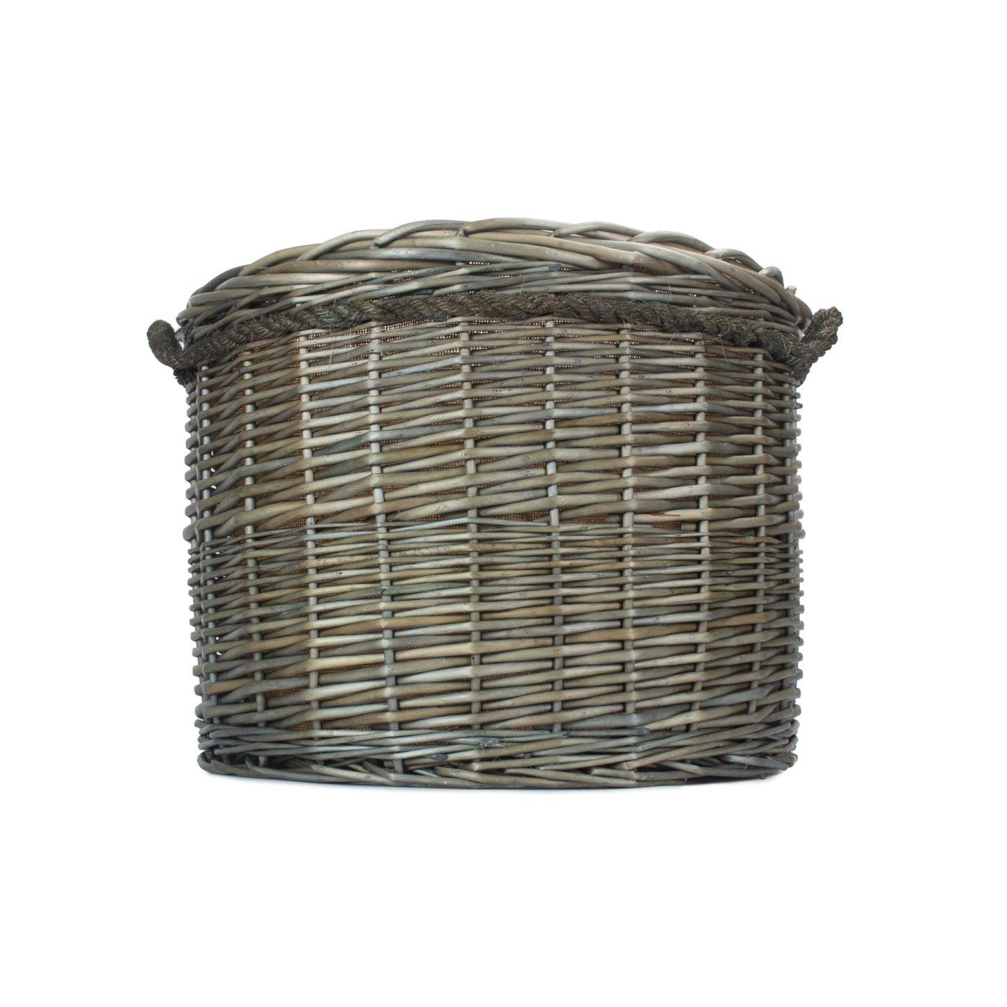 Size 2 Antique Wash Round Storage Basket