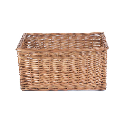 Large Double Steamed Willow Storage Basket
