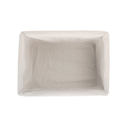 Large Double Steamed Storage Basket with White Lining