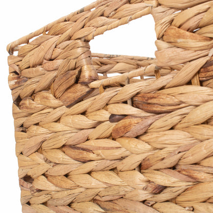 Large Water Hyacinth Rectangular Storage Basket