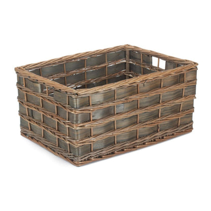 Extra Large Grey Scandi Storage Basket