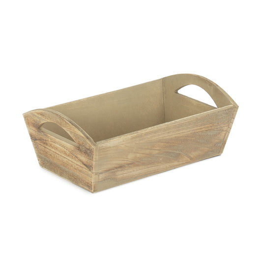 Oak Effect Small Wooden Storage Tray