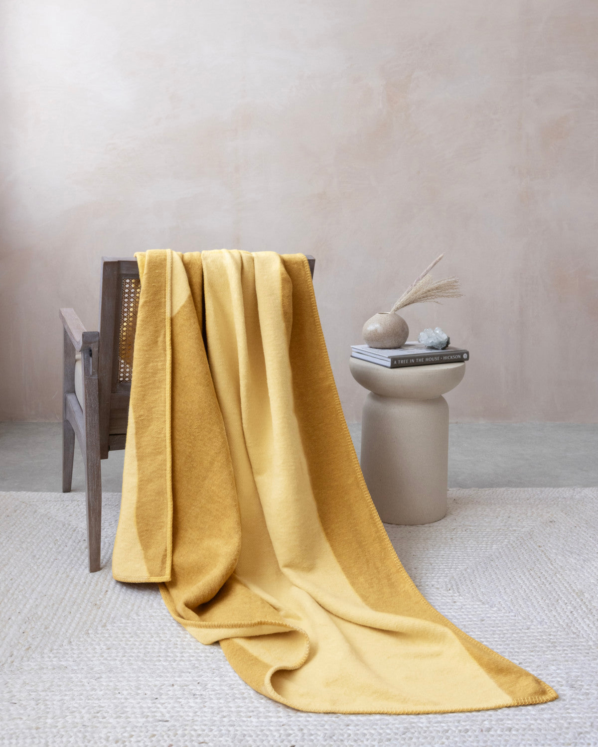 Cloud Cotton Blanket: Tide in Butter