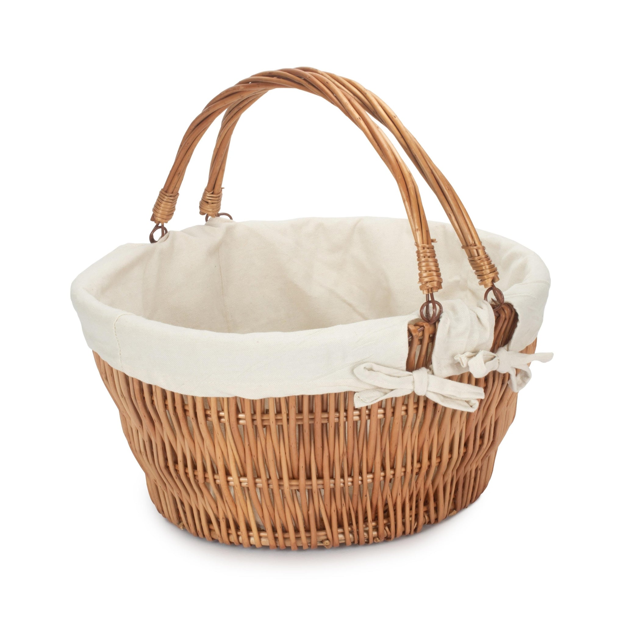 Chatsworth Market Shopper Basket with White Lining