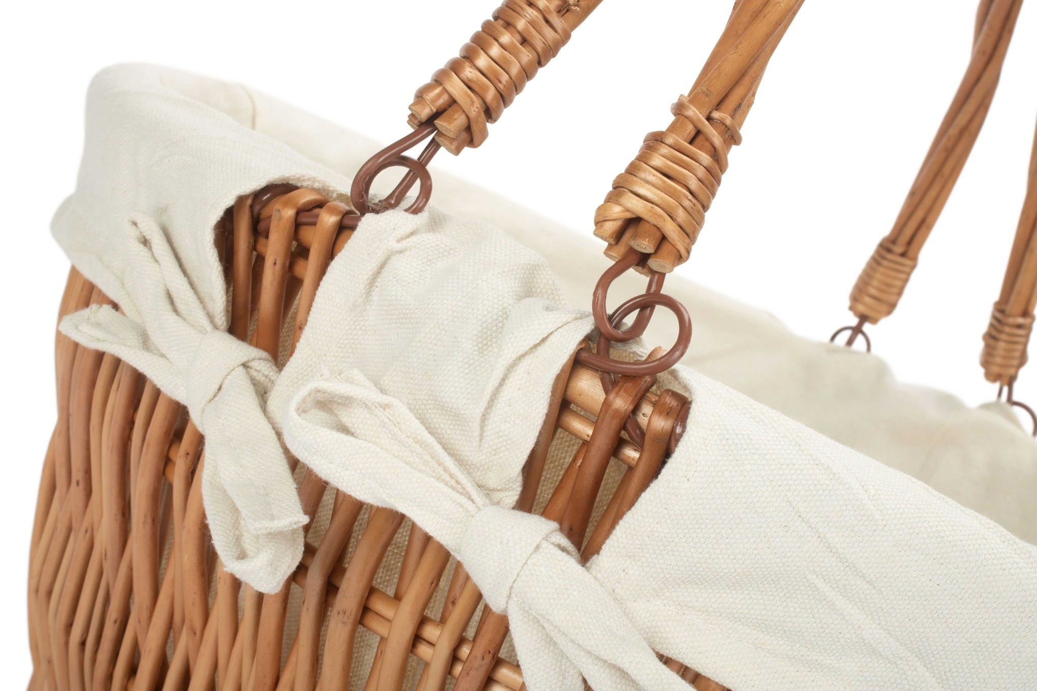 Chatsworth Market Shopper Basket with White Lining