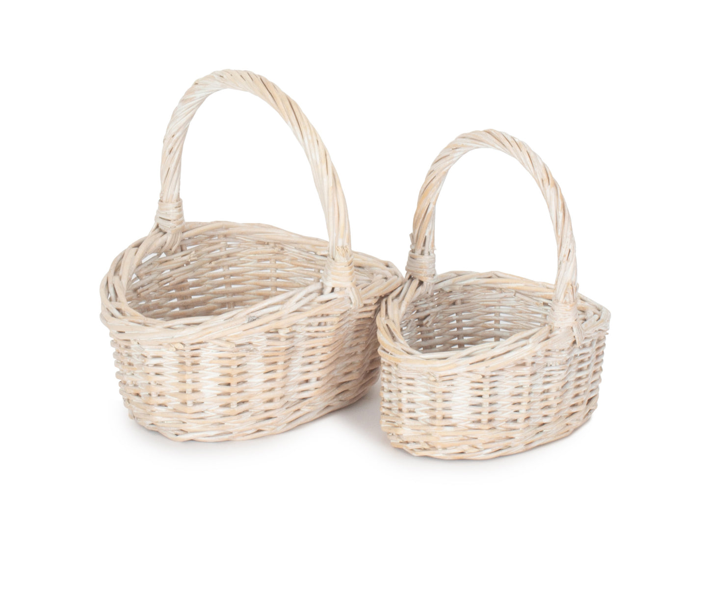 Child's White Wash Shopper Set 2