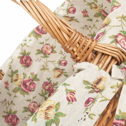 Small Deluxe Shopper With Garden Rose Lining