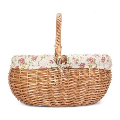 Large Deluxe Shopper With Garden Rose Lining