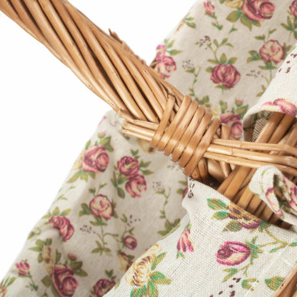 Large Deluxe Shopper With Garden Rose Lining