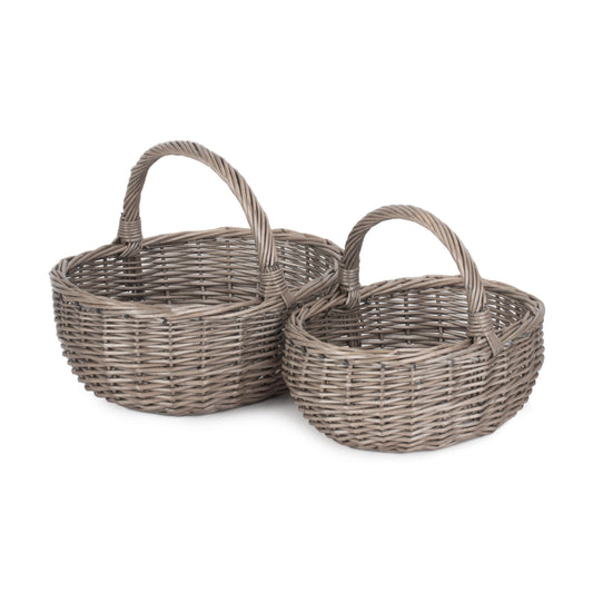 Antique Wash Bathroom Shopper Set 2 - Unlined