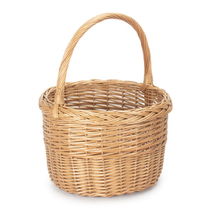 Round Orchard Shopper - Light Steamed